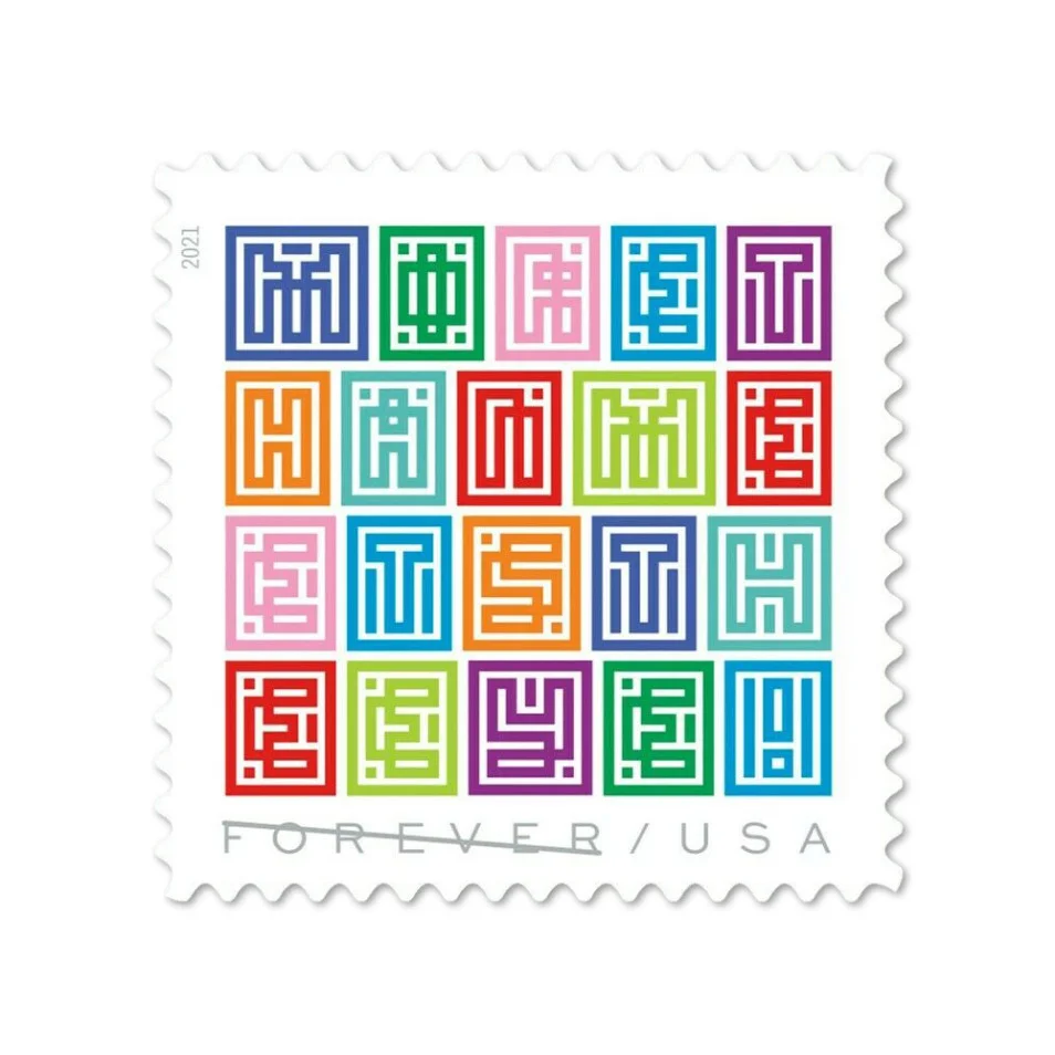 Mystery Message Stamps
