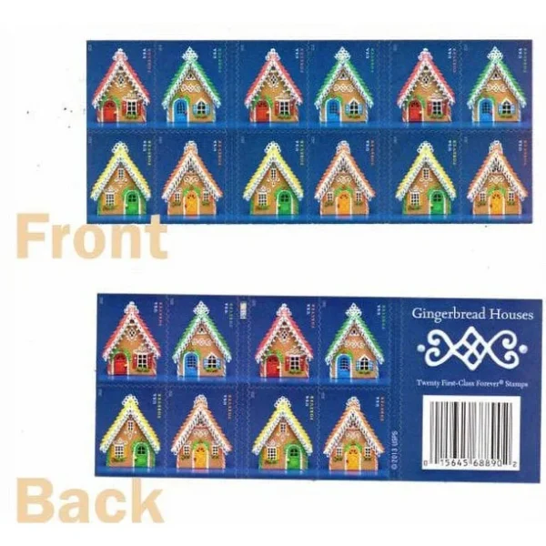 Contemporary Christmas: Gingerbread Houses Stamps - Image 2