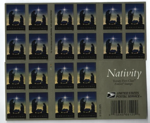 Traditional Christmas: Nativity Stamps - Image 2
