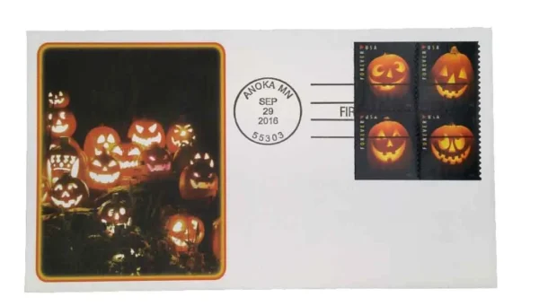 Jack-O'-Lanterns Stamps - Image 3
