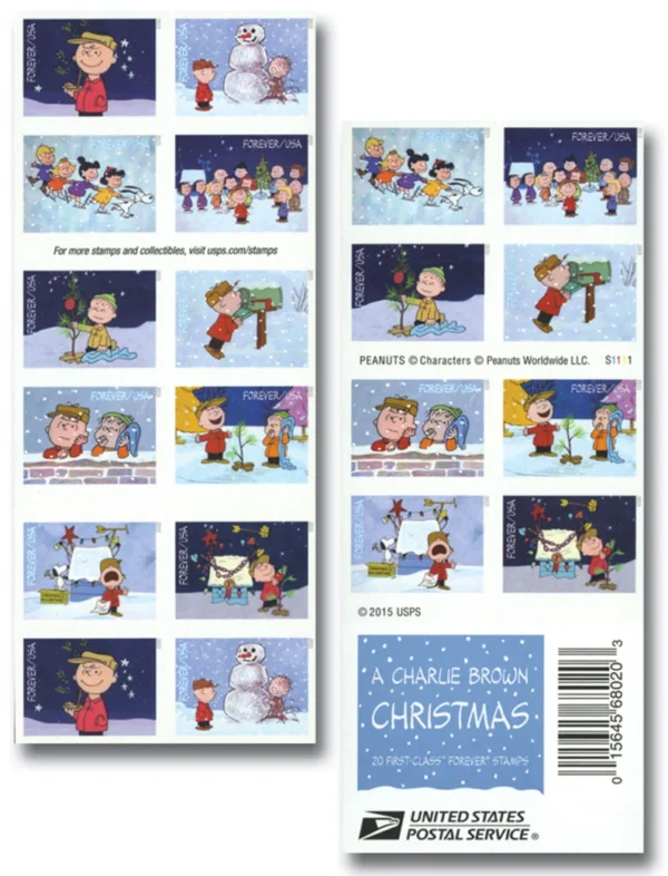 A Charlie Brown Christmas stamps - Image 3