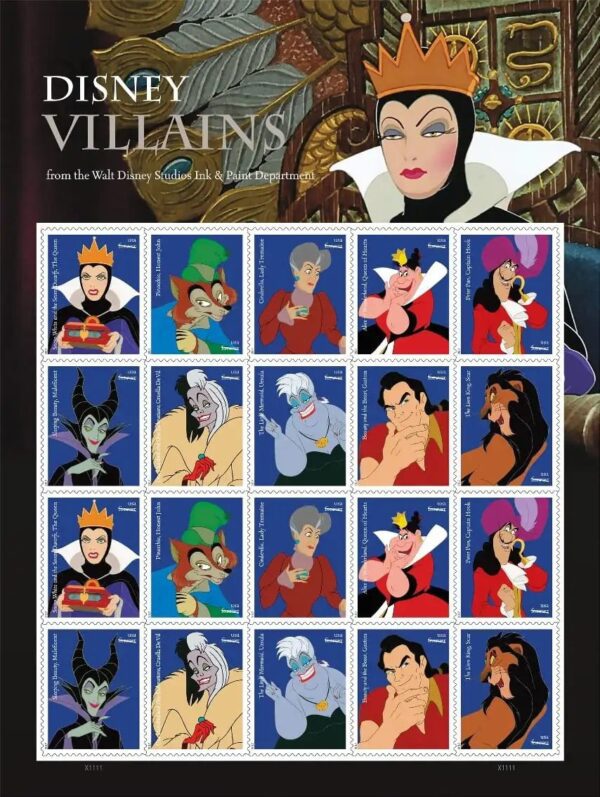 Disney Villains Stamps - Image 2
