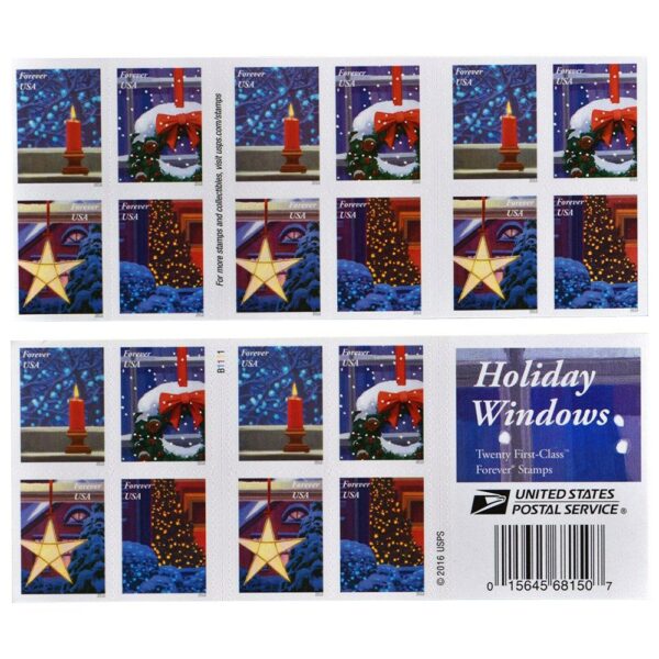 Holiday Windows Stamps - Image 3