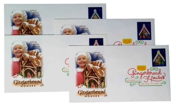 Contemporary Christmas: Gingerbread Houses Stamps - Image 4