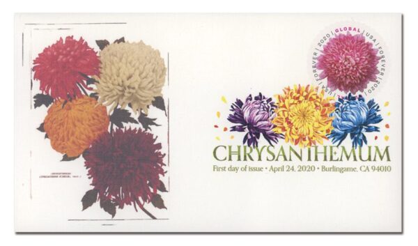 Global: Chrysanthemum Stamps - Image 4