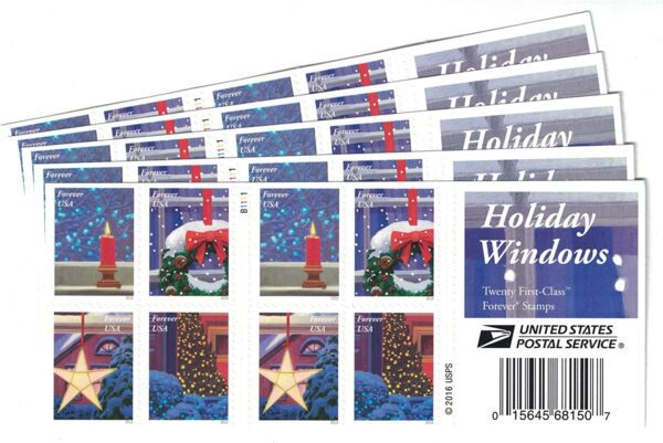 Holiday Windows Stamps - Image 4