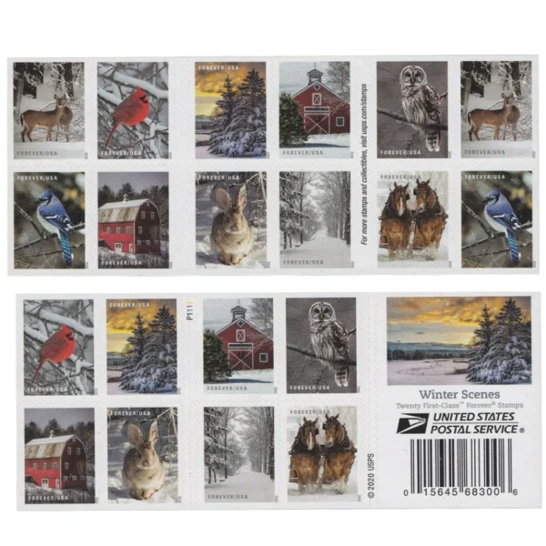 Winter Scenes Stamps - Image 2