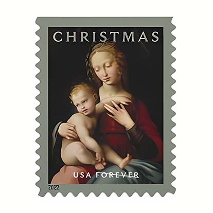 Virgin and Child Stamps