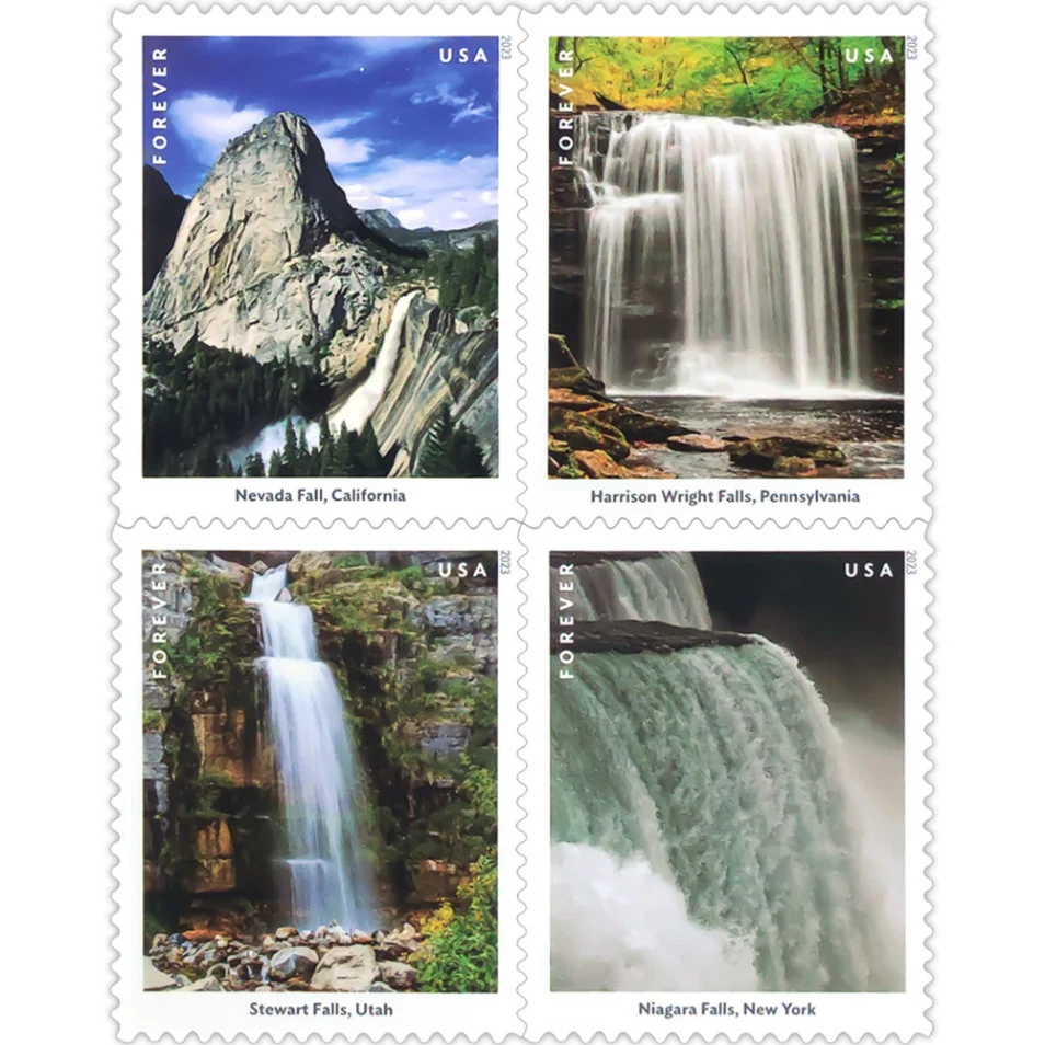 Waterfalls Stamps
