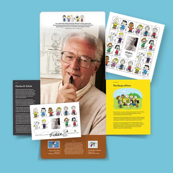 Charles M. Schulz Stamps - Image 2
