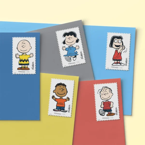 Charles M. Schulz Stamps - Image 4