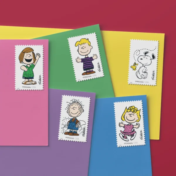 Charles M. Schulz Stamps - Image 5