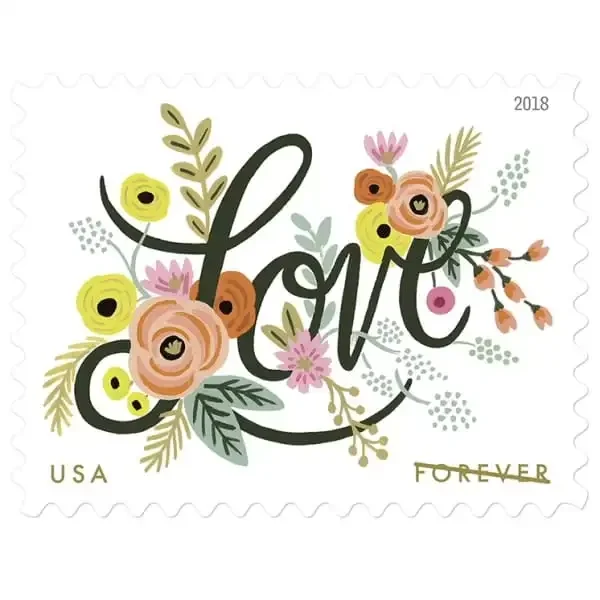 Love Flourishes Stamps