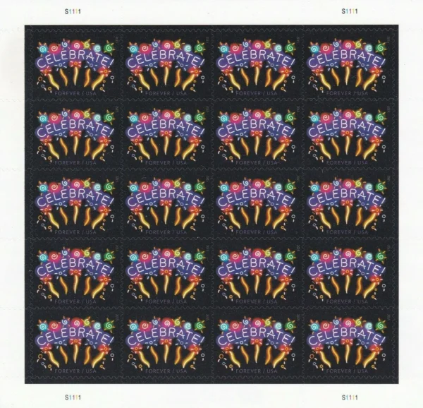 Neon Celebrate Stamps - Image 2