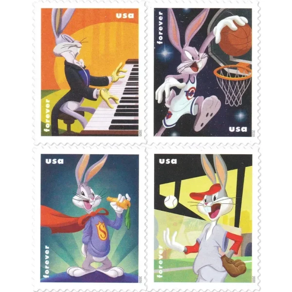 Bugs Bunny Rabbit stamps - Image 2