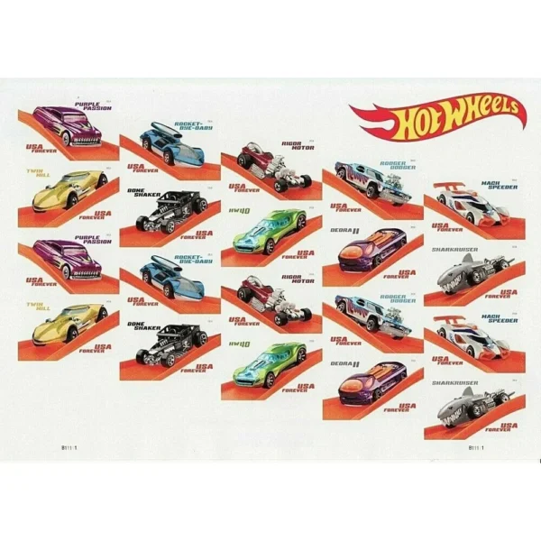 Hot Wheels Stamps - Image 2
