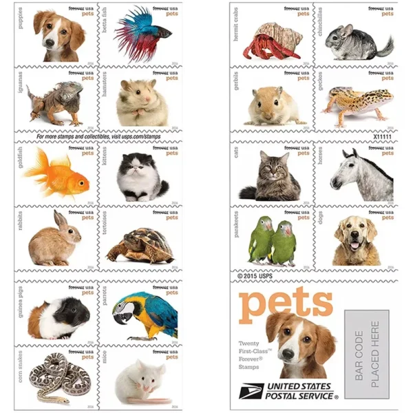 Pets Celebrate Animals Stamps - Image 2