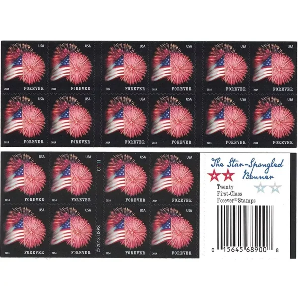 2014 Star-Spangled Banner Stamps - Image 2