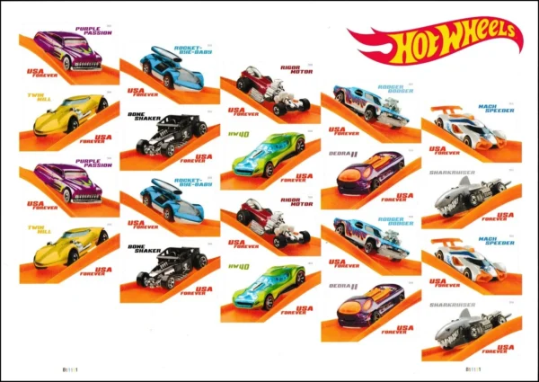 Hot Wheels Stamps - Image 3
