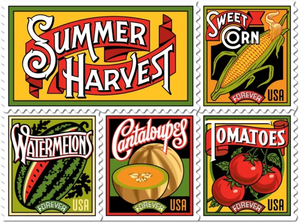Summer Harvest Stamps - Image 3