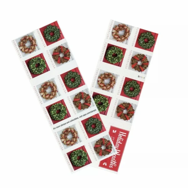 Holiday Wreaths Stamps - Image 3
