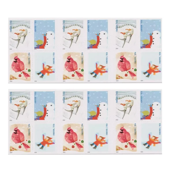 2014 Winter Fun Stamps - Image 2