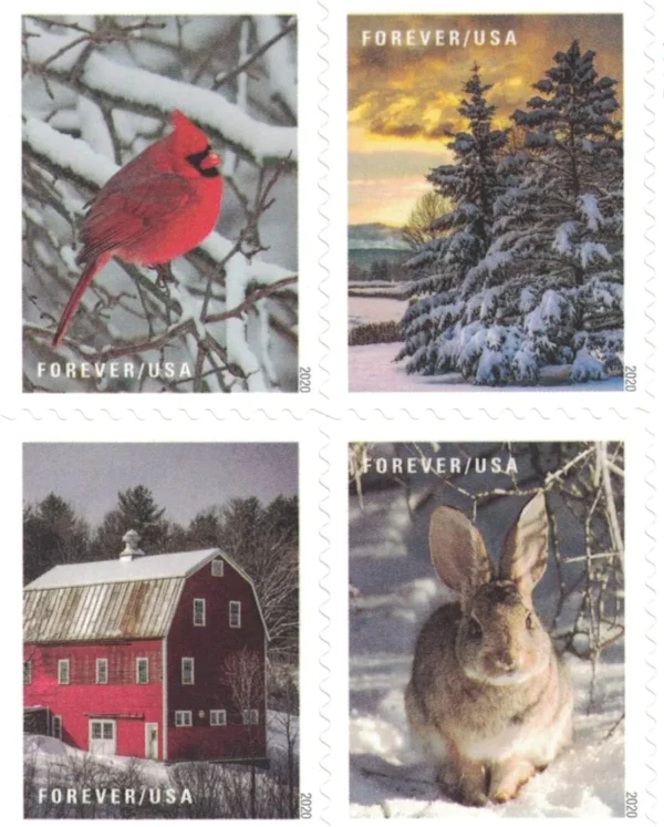 Winter Scenes Stamps - Image 3