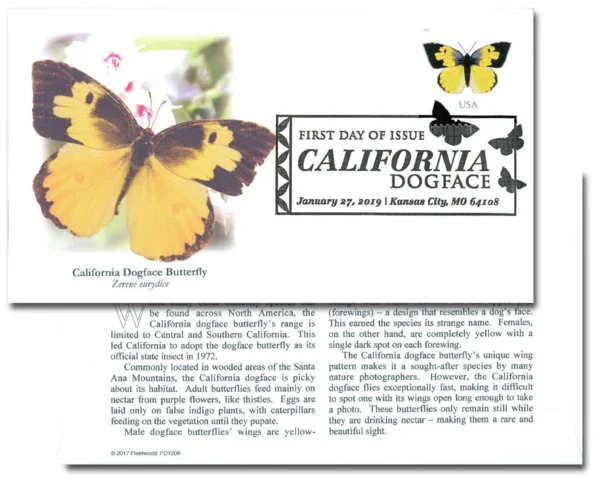 $1.12 California Dogface Butterfly - Image 4