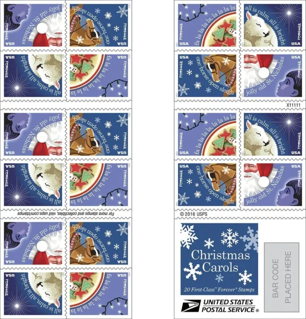 Christmas Carols Stamps - Image 4