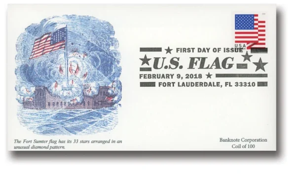 U.S. Flag 2018 Stamps - Image 4