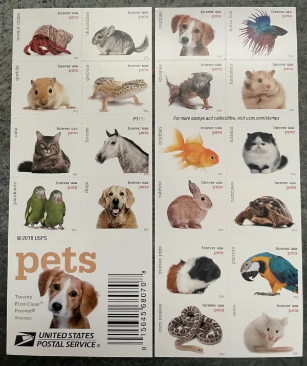 Pets Celebrate Animals Stamps - Image 4