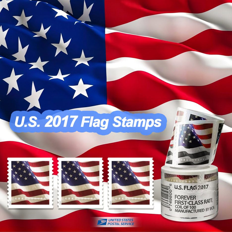 U.S. Flag 2017 Stamps