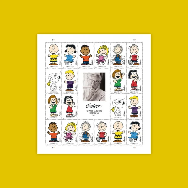 Charles M. Schulz Stamps - Image 3